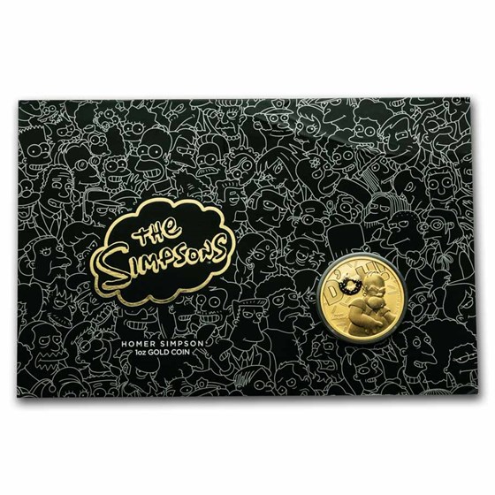 2020 Tuvalu 1 oz Gold The Simpsons: Homer BU (In Assay) 2020 Tuvalu 1 oz Gold The Simpsons: Homer BU (In Assay)