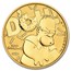 2020 Tuvalu 1 oz Gold The Simpsons: Homer BU