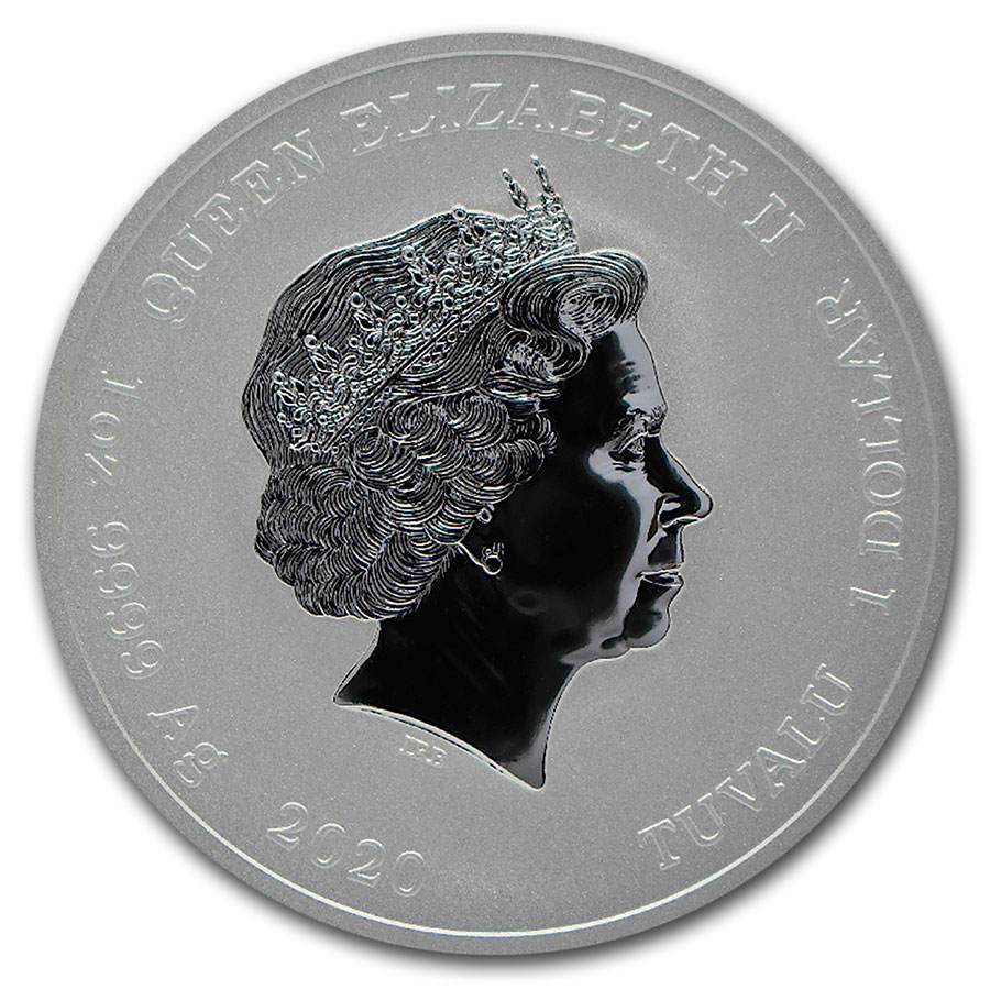 Buy 2020 Tuvalu 1 oz Silver $1 Marvel Series Venom BU | APMEX