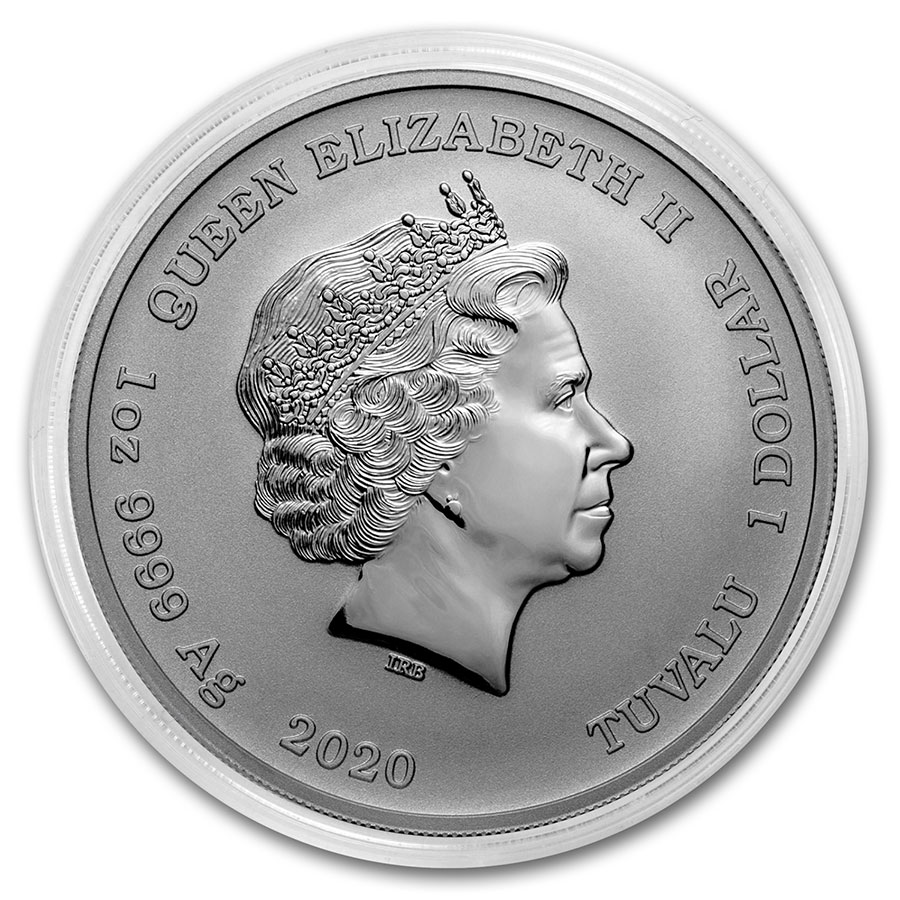 Buy 2020 Tuvalu 1 oz Silver Black Flag (The Royal Fortune) | APMEX