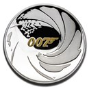 2020 Tuvalu 1 oz Silver James Bond 007 High Relief Proof