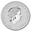 2020 Tuvalu 1 oz Silver John Wayne BU