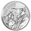 2020 Tuvalu 1 oz Silver John Wayne BU