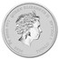 2020 Tuvalu 1 oz Silver The Simpsons: Krusty The Clown BU