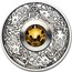 2020 Tuvalu 1 oz Silver Year of the Mouse Rotating Charm Antiqued