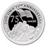 2020 Tuvalu 2 oz Silver Iwo Jima 75th Anniv PR-70 PCGS (FDI)
