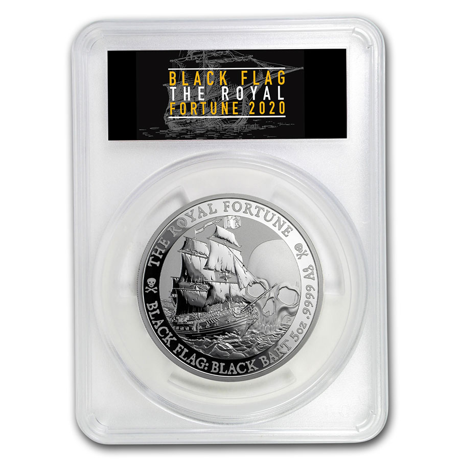 Buy 2020 Tuvalu 5 oz Silver The Royal Fortune MS-70 PCGS (FS) | APMEX