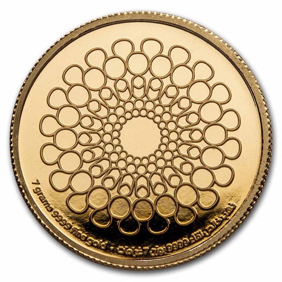 2020 U.A.E. Gold Medal 7 Gram 2020 Worlds Fair Expo 2020 2020 U.A.E. Gold Medal 7 Gram 2020 Worlds Fair Expo 2020