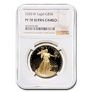 2020-W 1 oz Proof American Gold Eagle PF-70 NGC
