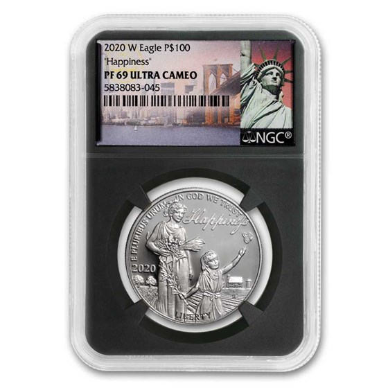 2020-W 1 oz Proof American Platinum Eagle PF-69 NGC 2020-W 1 oz Proof American Platinum Eagle PF-69 NGC