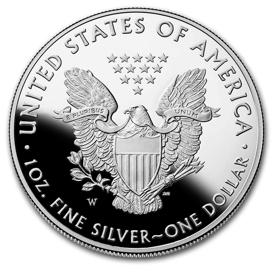 Buy 2020 W 1 oz Proof Silver Eagle with Box & COA | APMEX