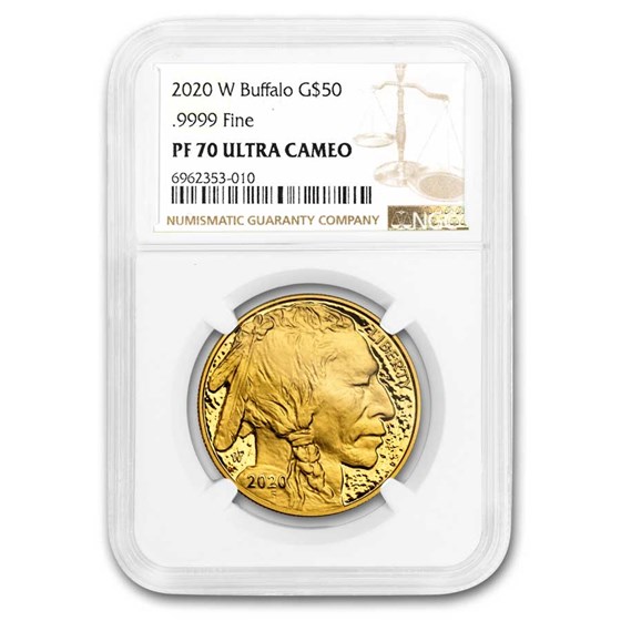 2020-W 1 oz Proof Gold Buffalo PF-70 NGC 2020-W 1 oz Proof Gold Buffalo PF-70 NGC