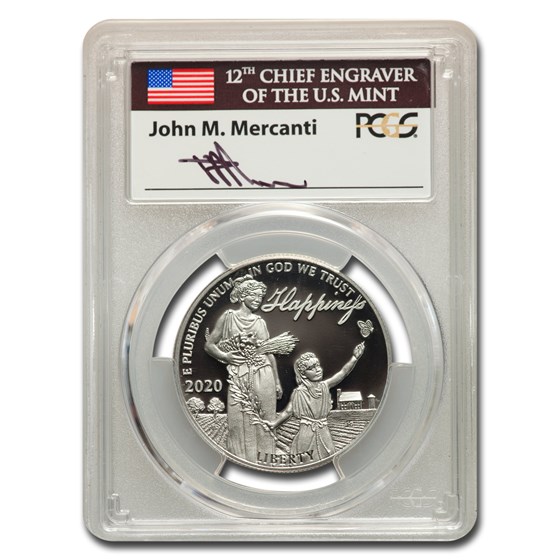 2020-W 1 oz Proof Platinum Eagle PR-70 DCAM PCGS (FDI, Mercanti) 2020-W 1 oz Proof Platinum Eagle PR-70 DCAM PCGS (FDI, Mercanti)
