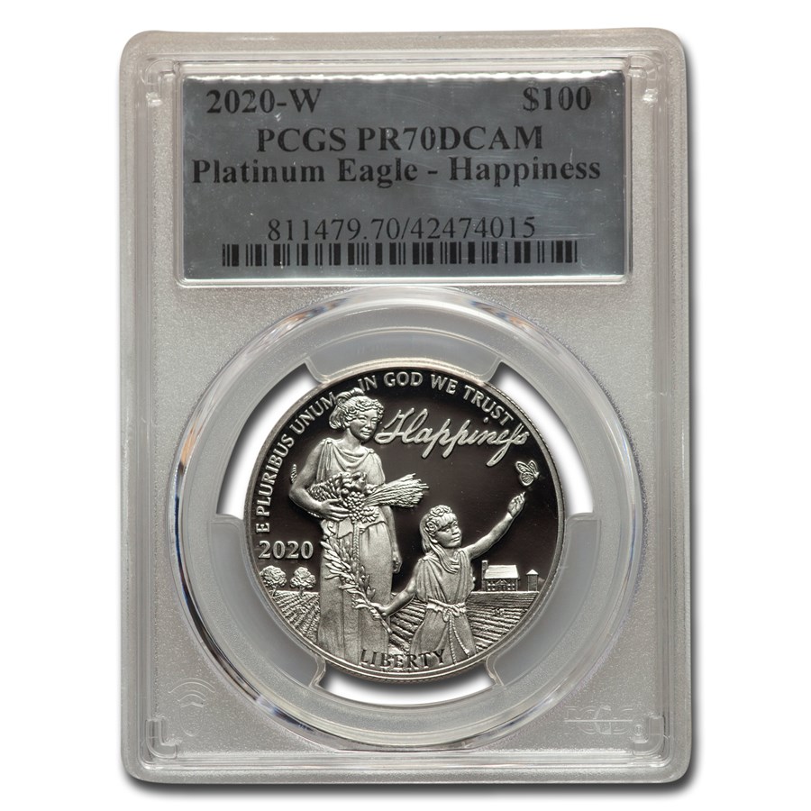 2020-W 1 oz Proof Platinum Eagle PR-70 DCAM PCGS