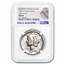 2020-W Burnished Palladium Eagle MS-69 NGC