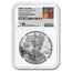 2020-W Proof American Silver Eagle PF-70 NGC (FDI, V75, Mercanti)
