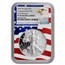2020-W Proof Silver Eagle PF-70 NGC (ER, Congratulations Set)