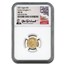 2021 1/10 oz American Gold Eagle (Type 1) MS-70 NGC (Everhart)