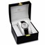 2021 1/10 oz Silver Walking Liberty Leather Band Watch