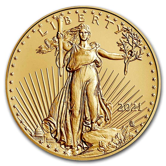 2021 1/2 oz American Gold Eagle BU (Type 2) 2021 1/2 oz American Gold Eagle BU (Type 2)