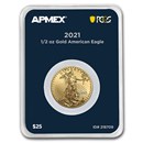 2021 1/2 oz American Gold Eagle (MD® Premier + PCGS FirstStrike®) 2021 1/2 oz American Gold Eagle (MD® Premier + PCGS FirstStrike®)