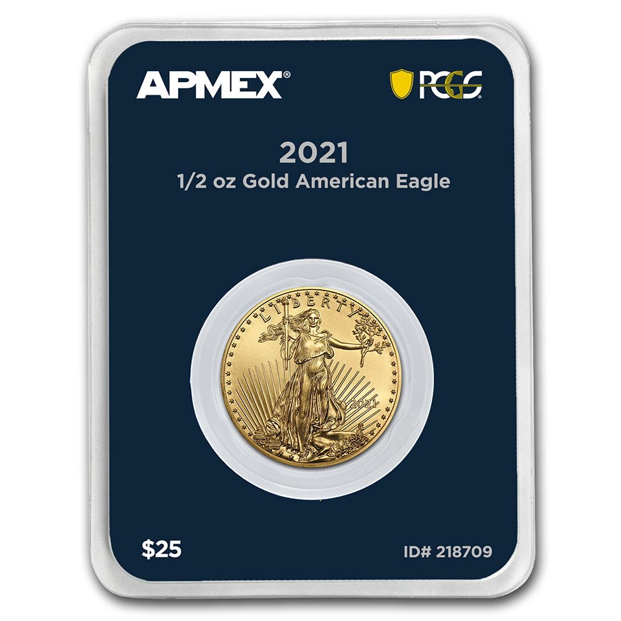 2021 1/2 oz Gold Eagle (Type 1) (MD® Premier + PCGS FirstStrike®)
