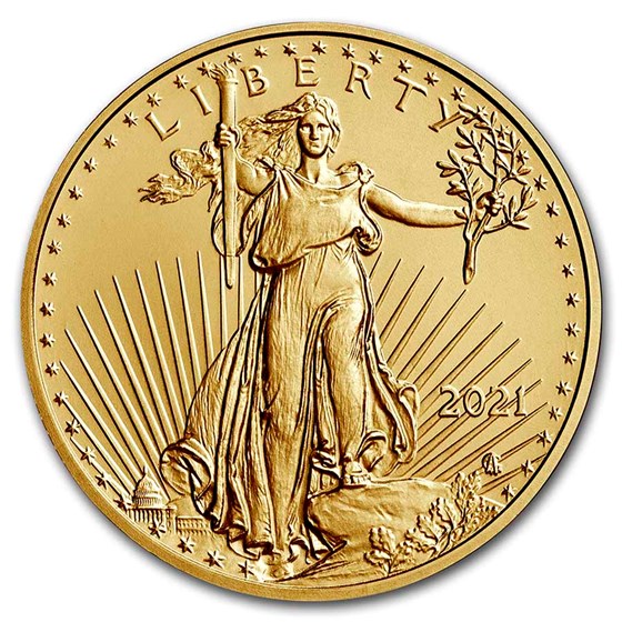 2021 1/4 oz American Gold Eagle BU (Type 2) 2021 1/4 oz American Gold Eagle BU (Type 2)