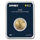 2021 1/4 oz American Gold Eagle (MD® Premier + PCGS FirstStrike®) 2021 1/4 oz American Gold Eagle (MD® Premier + PCGS FirstStrike®)