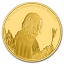 2021 1/4 oz Gold Coin $25 The Lord of the Rings: Aragorn