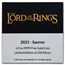 2021 1/4 oz Gold Coin $25 The Lord of the Rings: Sauron