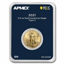 2021 1/4 oz Gold Eagle (MD® Premier + PCGS FirstStrike®, Type 2) 2021 1/4 oz Gold Eagle (MD® Premier + PCGS FirstStrike®, Type 2)