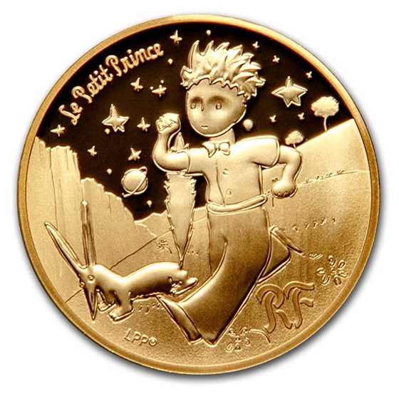 2021 1/4 oz Proof Gold €50 The Little Prince (Fox) 2021 1/4 oz Proof Gold €50 The Little Prince (Fox)