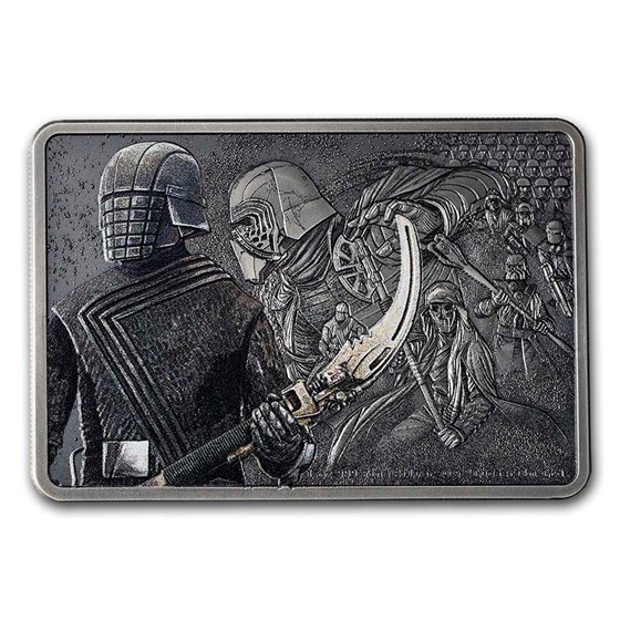 2021 1 oz Ag $2 Star Wars Guards of the Empire: Knights of Ren 2021 1 oz Ag $2 Star Wars Guards of the Empire: Knights of Ren