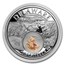 2021 1 oz Ag Treasures of the U.S. Delaware Seashells (Box/COA)