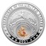 2021 1 oz Ag Treasures of the U.S. Delaware Seashells (Box/COA)