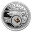 2021 1 oz Ag Treasures of the U.S. Florida Shark Teeth (Box/COA)