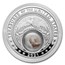 2021 1 oz Ag Treasures of the U.S. Florida Shark Teeth (Box/COA)