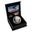 2021 1 oz Ag Treasures of the U.S. Florida Shark Teeth Colorized