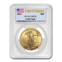 Buy 2021 1 oz Gold Eagle MS-70 PCGS (FirstStrike) | APMEX