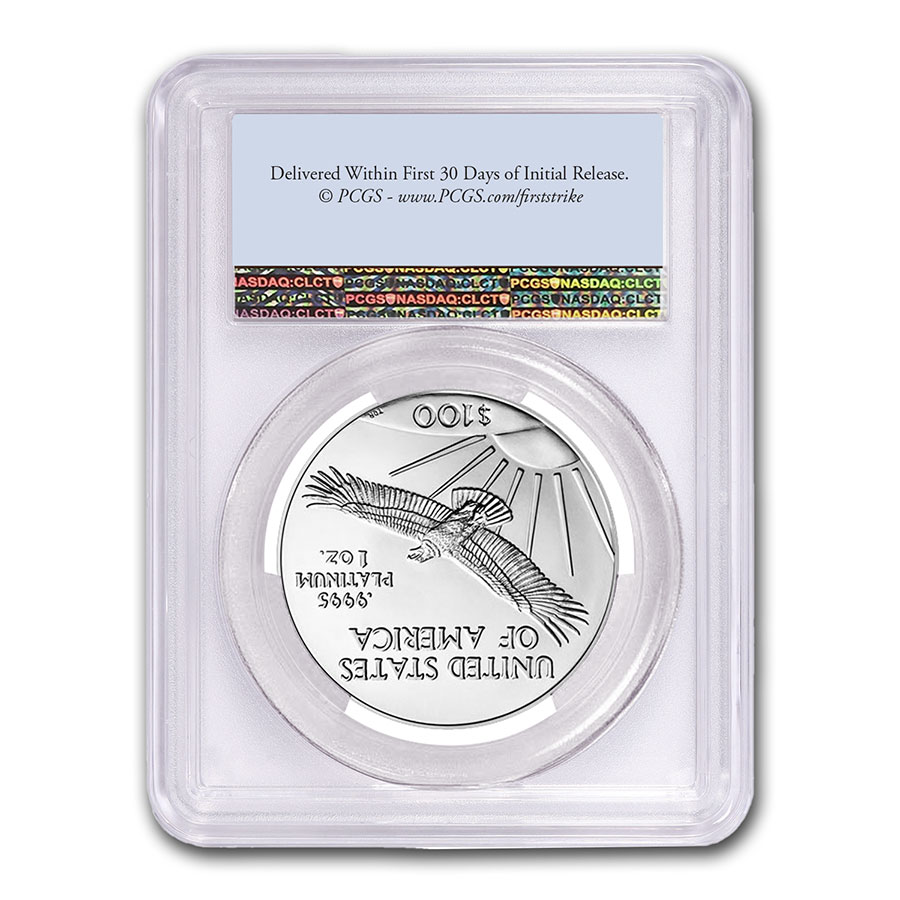 Buy 2021 1 oz Platinum Eagle MS-69 PCGS FirstStrike | APMEX