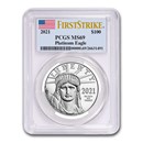 2021 1 oz American Platinum Eagle MS-69 PCGS (FirstStrike®)