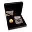 2021 1 oz Gold $200 Relics of New France: Louis XIV 2-Coin Set