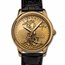 2021 1 oz Gold American Eagle Swiss Made Leather Band Watch