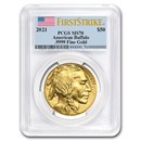 2021 1 oz Gold Buffalo MS-70 PCGS (FirstStrike®)