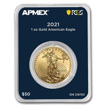 Buy 2021 1 oz Gold Eagle (MDP + PCGS FirstStrike) | APMEX
