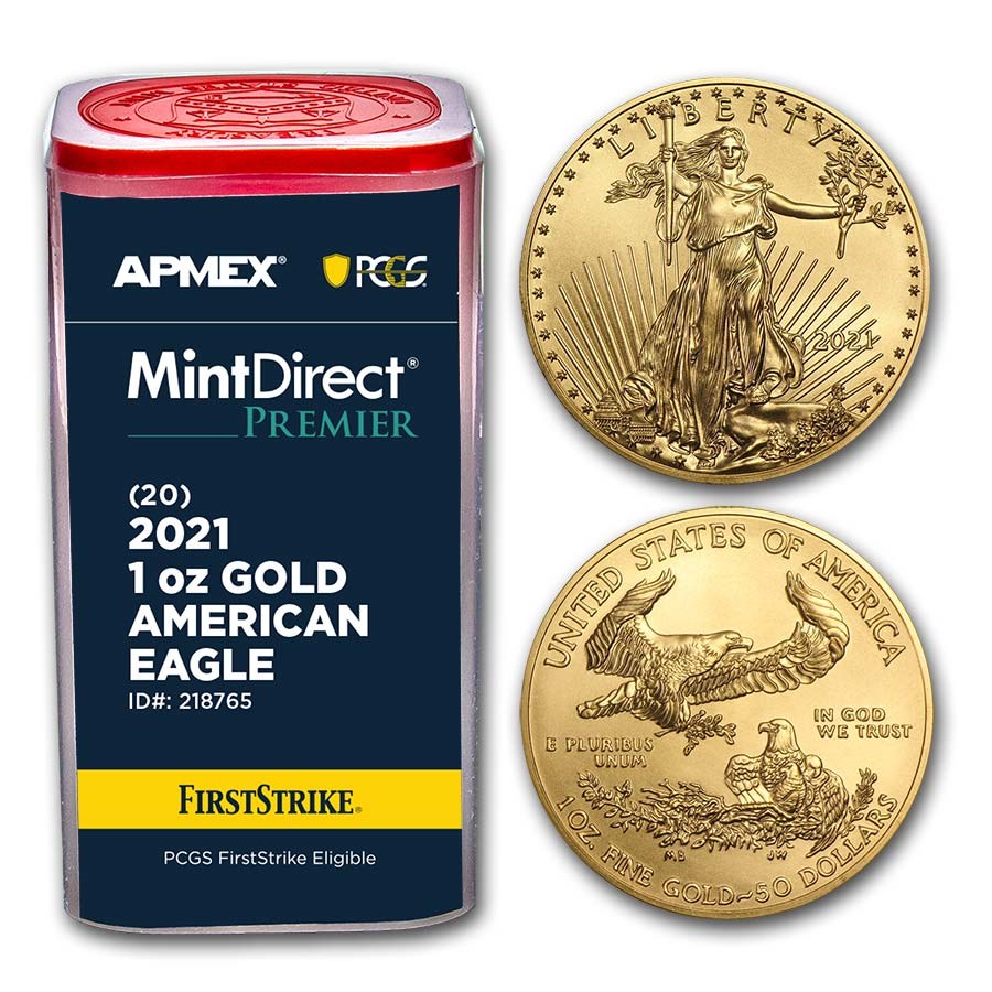 2021 1 oz Gold Eagle (Type 1) (MD® Premier + PCGS FS® Tube)