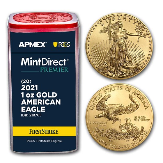 2021 1 oz Gold Eagle (Type 1) (MD® Premier + PCGS FS® Tube) 2021 1 oz Gold Eagle (Type 1) (MD® Premier + PCGS FS® Tube)