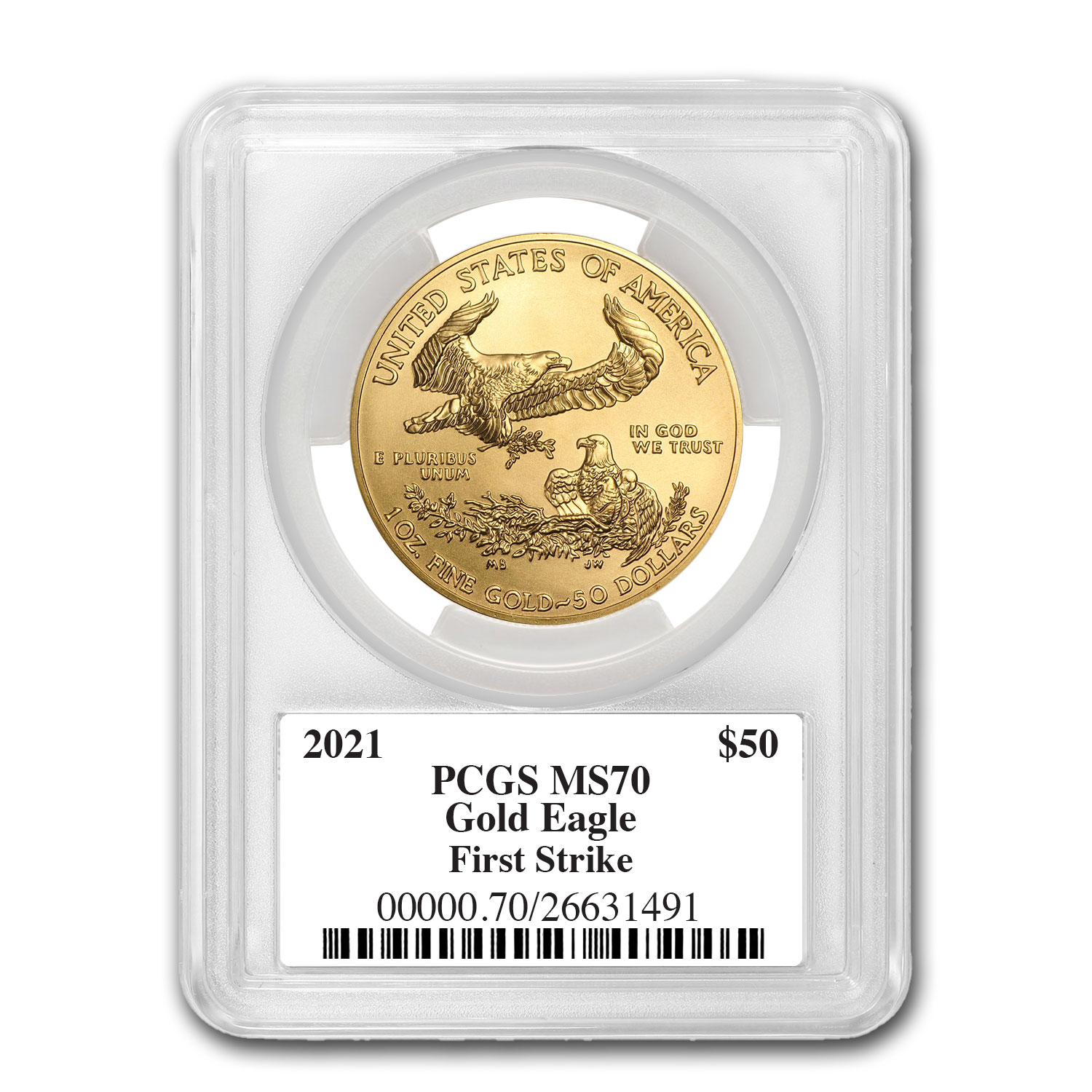 APMEX社 PCGS ファーストストライク 2021 1oz 20枚セット 2021-1-oz