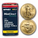 2021 1 oz Gold Eagles (Type 2) (MD® Premier + PCGS FS® Tube)