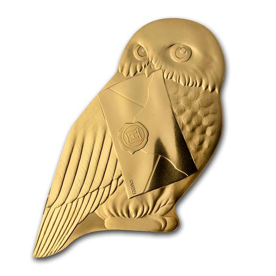 2021 1 oz Proof Gold €200 Harry Potter (Owl Shaped) 2021 1 oz Proof Gold €200 Harry Potter (Owl Shaped)